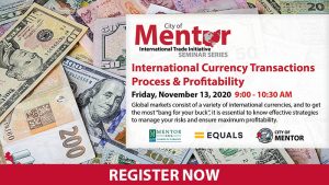 Click Here to Register Now for the International Currency Transactions – Process and Profitability Seminar